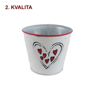 Plechový kvetináč K7068/1