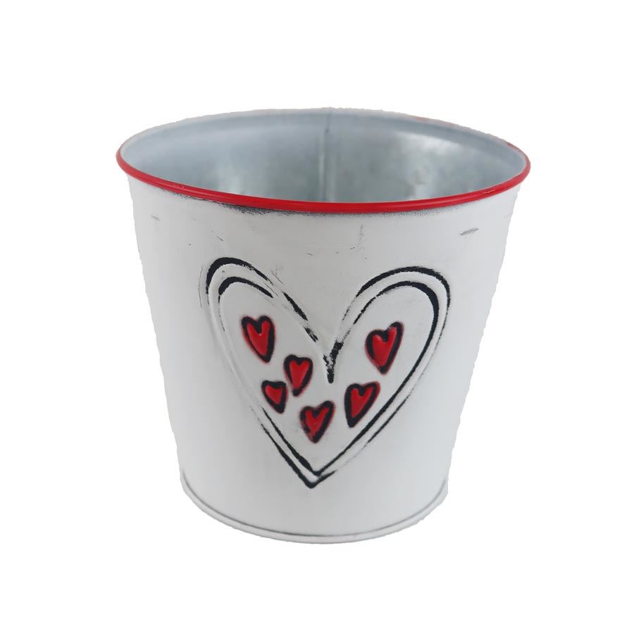 Plechovka na kvetináč K7068/2