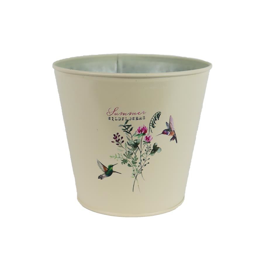 Plechový kvetináč K7070/2