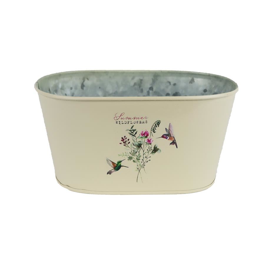 Kvetináč plechový ovál K7071/1