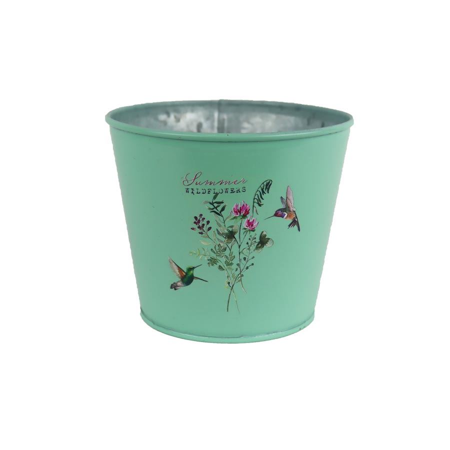 Plechový kvetináč K7072/1