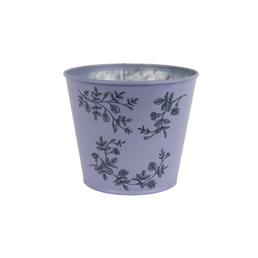 Plechový kvetináč K7076/1