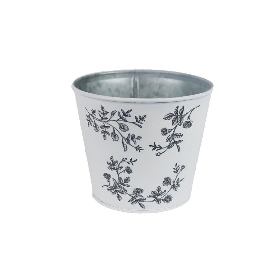 Plechový kvetináč K7078/1