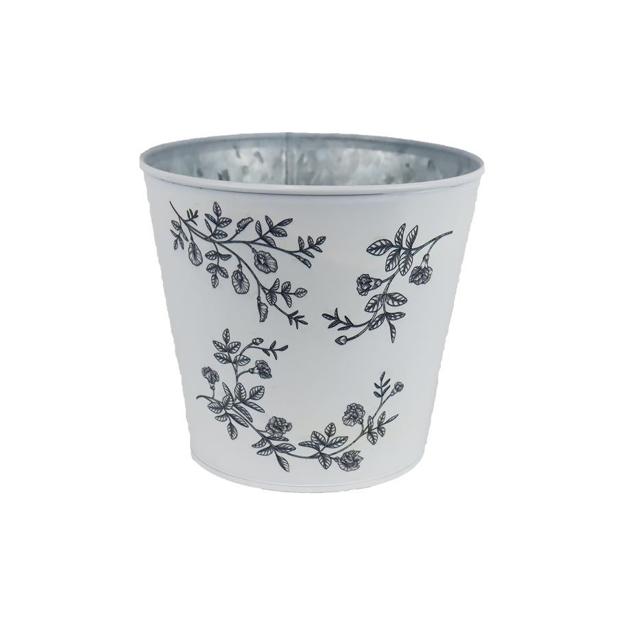 Plechovka na kvetináč K7078/2