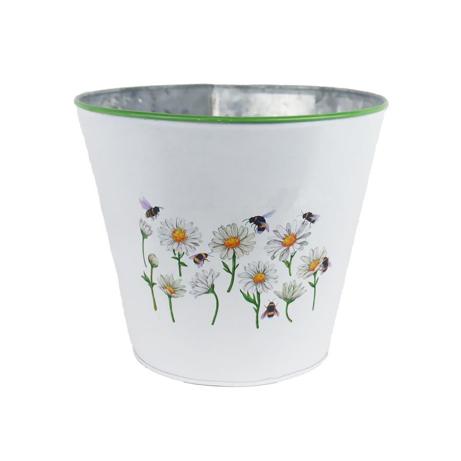 Plechový kvetináč K7081/3