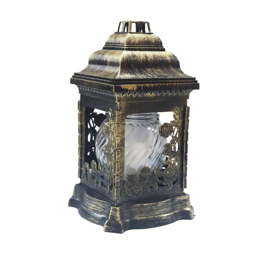 Lampa plastová se sklem, 80g M0051