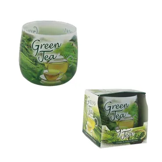Vonná sviečka v skle Green Tea, 100g