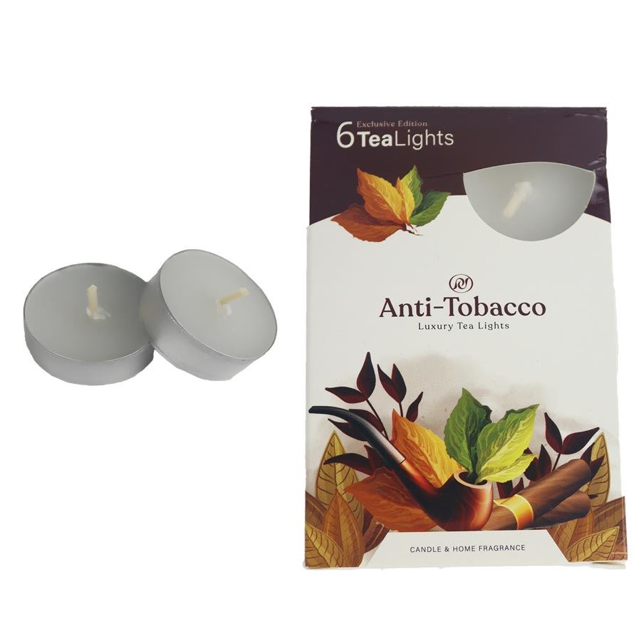 Sviečka čajová ANTI TOBACCO 6ks
