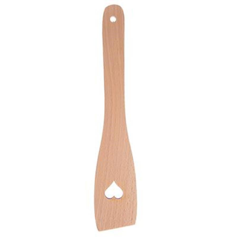 Drevená obracačka rovná SRDCE O0120