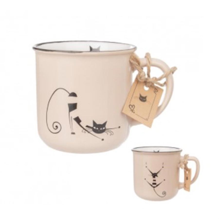 Hrnček MAČKY 2ks mix O0142