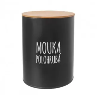 Dóza Múka polohrubá BLACK O0149 