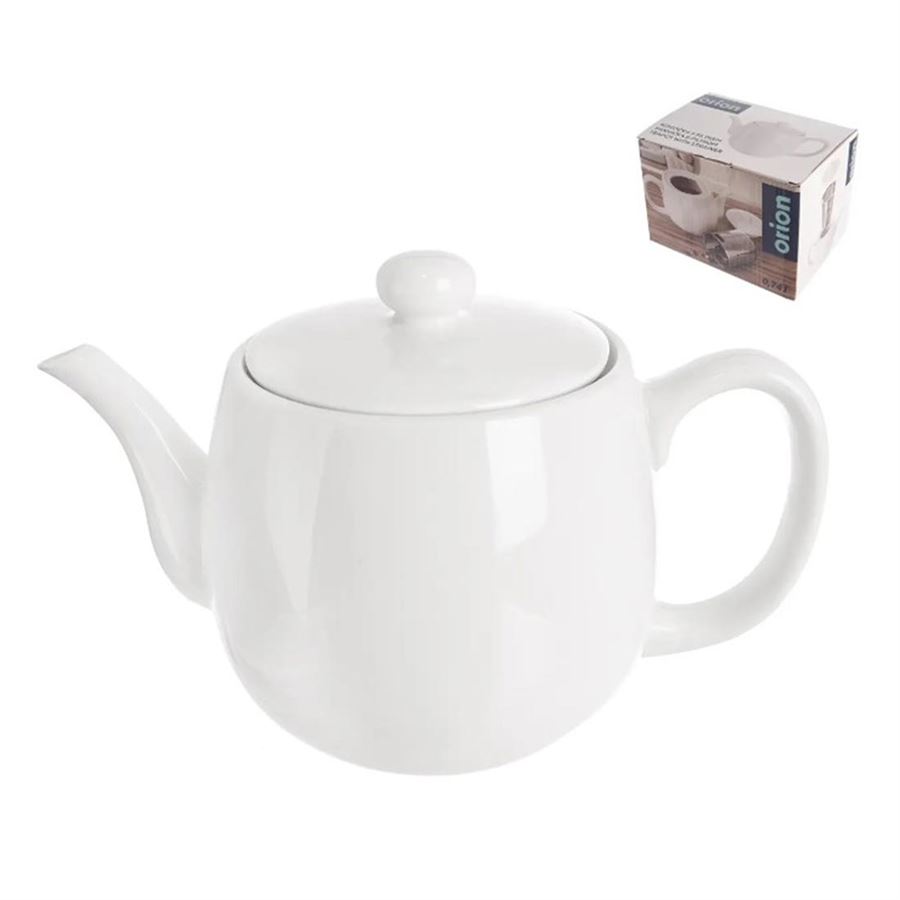 Kanvica porcelánová + filter nerez MONA 0,74 l