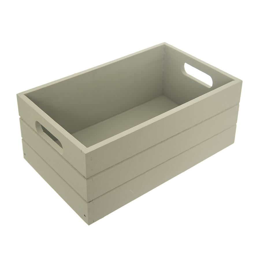 Debnička drevo 31x21x13 cm sv. zelená