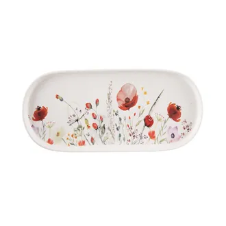 Tácka servírovací porcelánová MAK 25x12 cm O0556