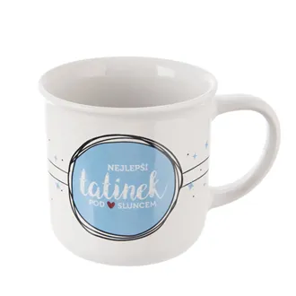 Porcelánový hrnček NEJLEPŠÍ TATÍNEK 0,34 l O0583