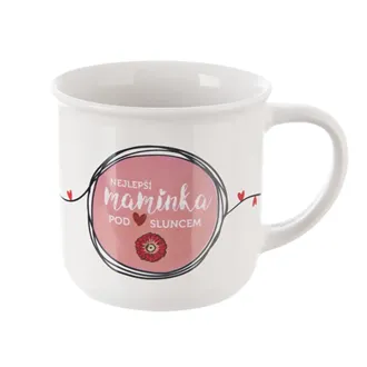 Porcelánový hrnček NEJLEPŠÍ MAMINKA 0,34 l O0585