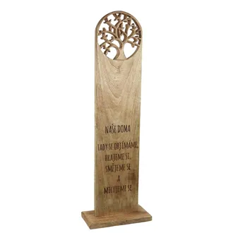 Tabule mango Naše doma 25x12x80 cm