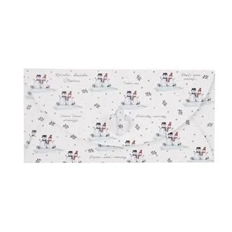 Obálka papier SNEHULIAK CZ O0636