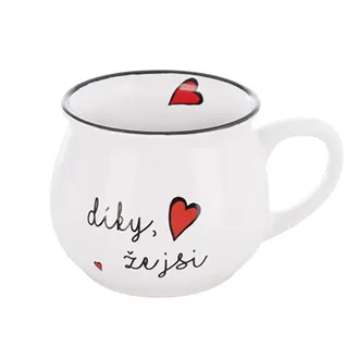 Hrnček keramický Vďaka, že si O0637