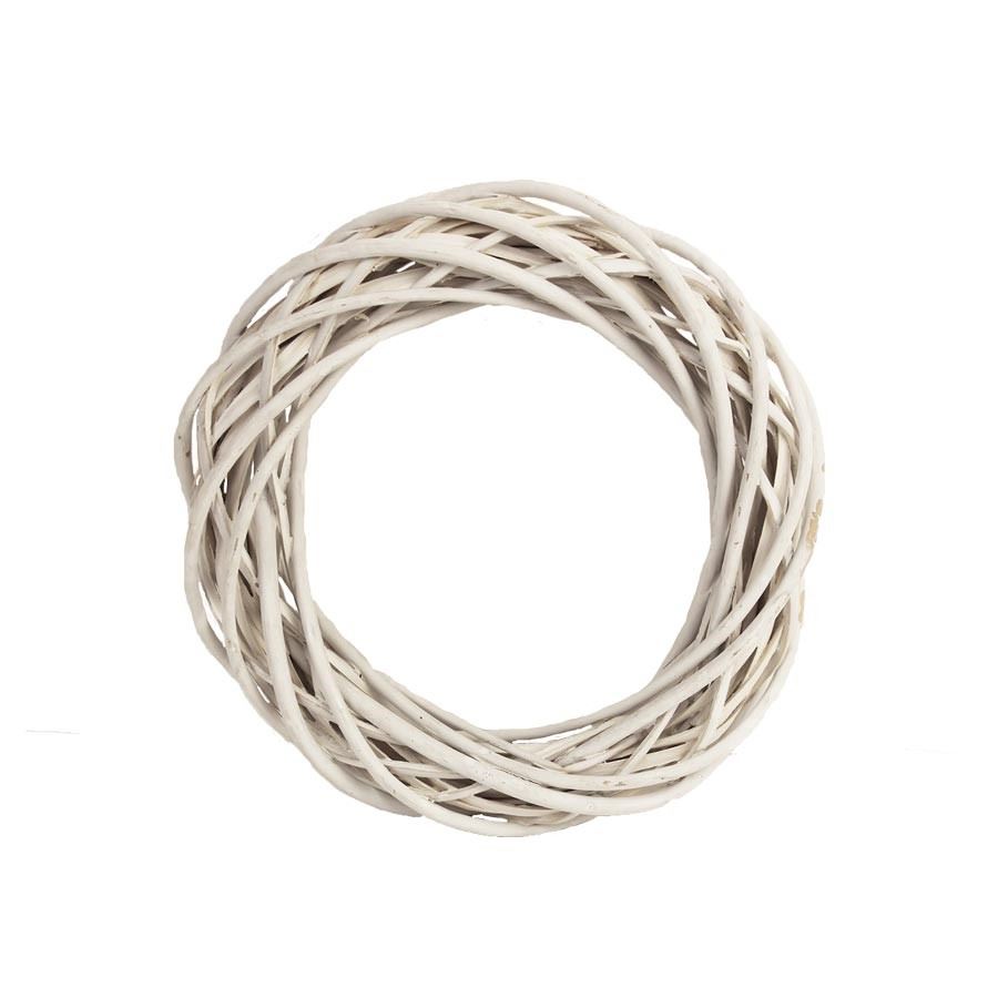 Veniec biely pr . 25 cm P0372-01