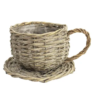 Obal s plastom sivý P0412