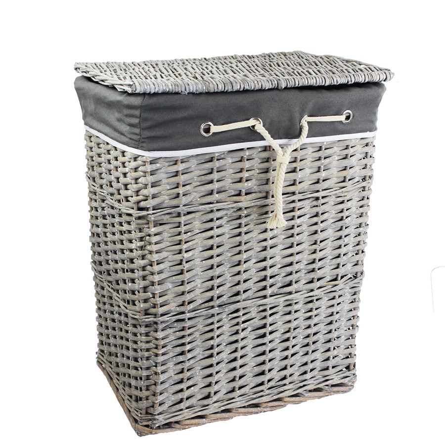 Kôš na bielizeň sivý P0917