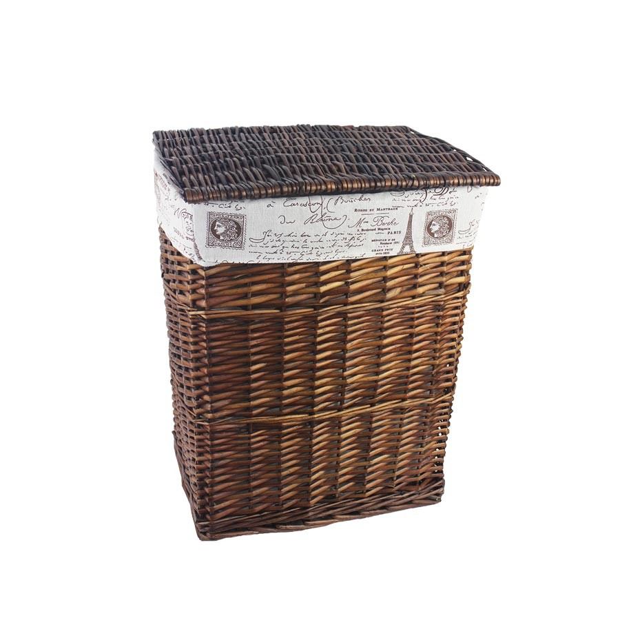 Kôš na bielizeň hnedý P1379