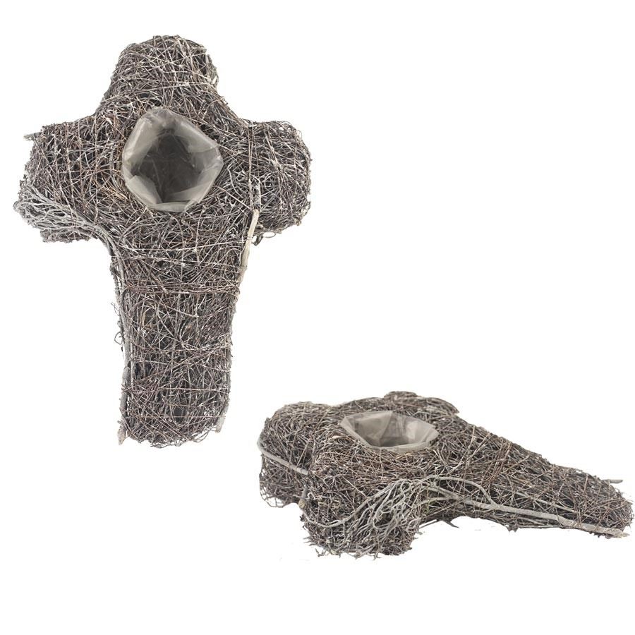 Dekorácia na vysádzanie - kríž P1434