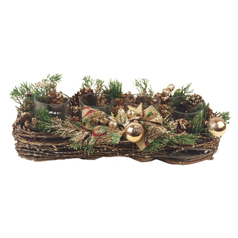 Svietnik na 4 sviečky P1735