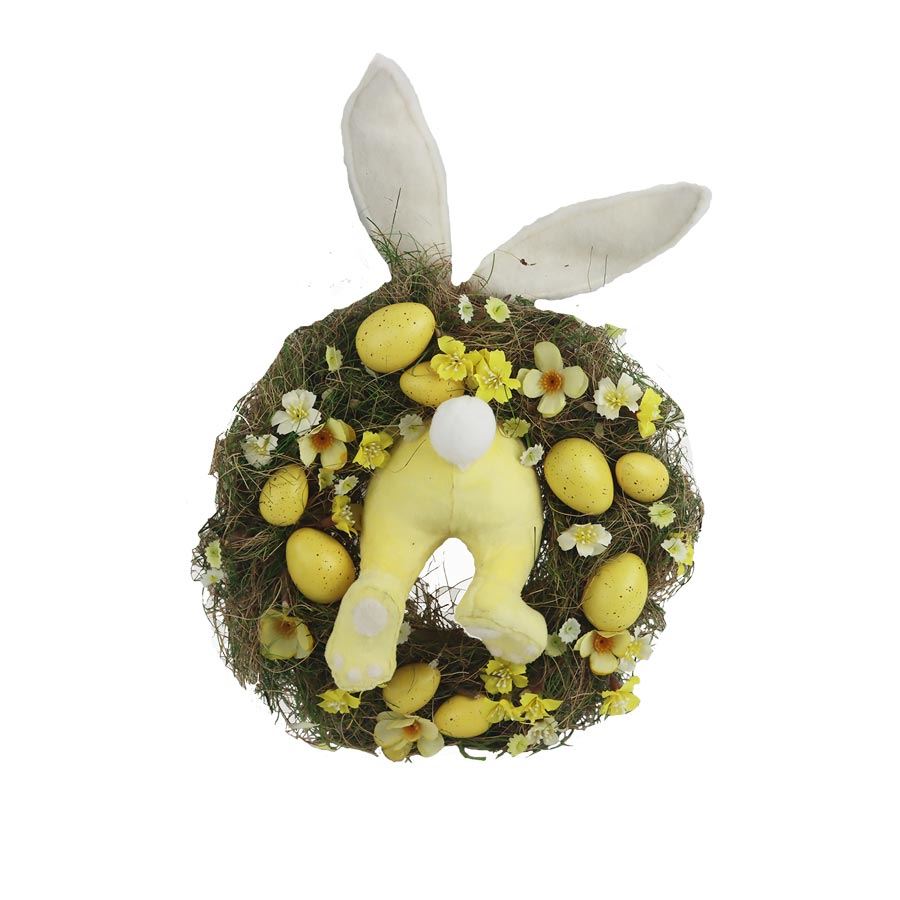 Veľkonočný veniec so zajacom P2232