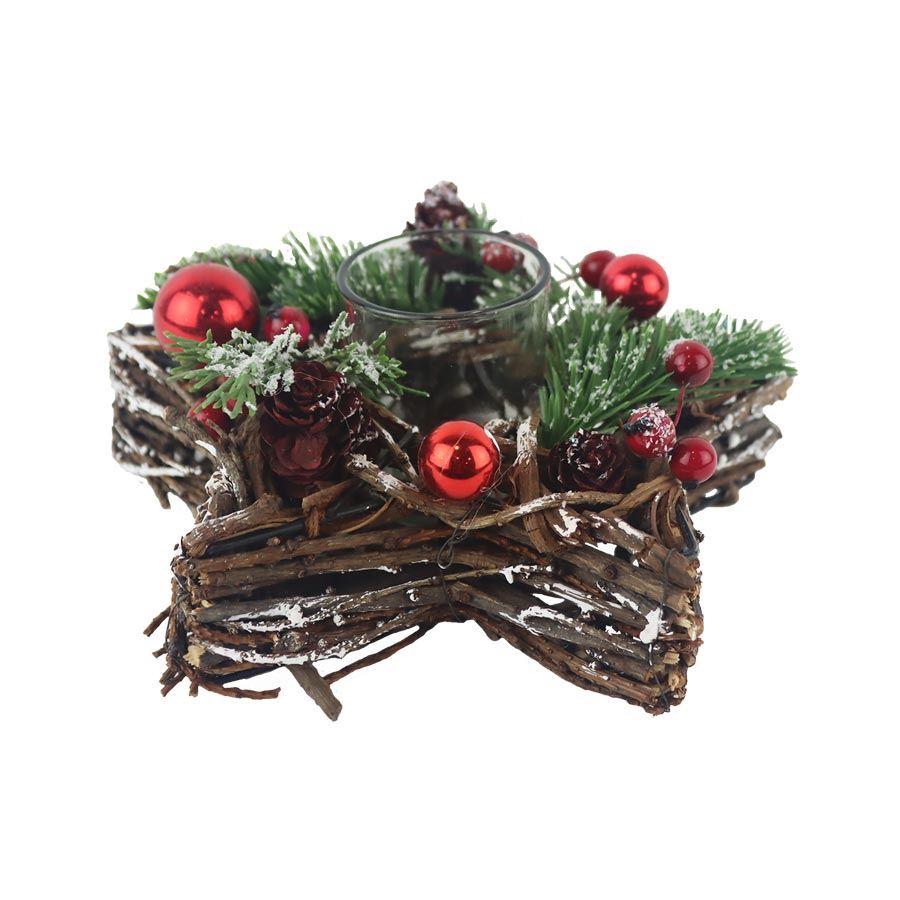 Svietnik hviezda na jednu sviečku P2299