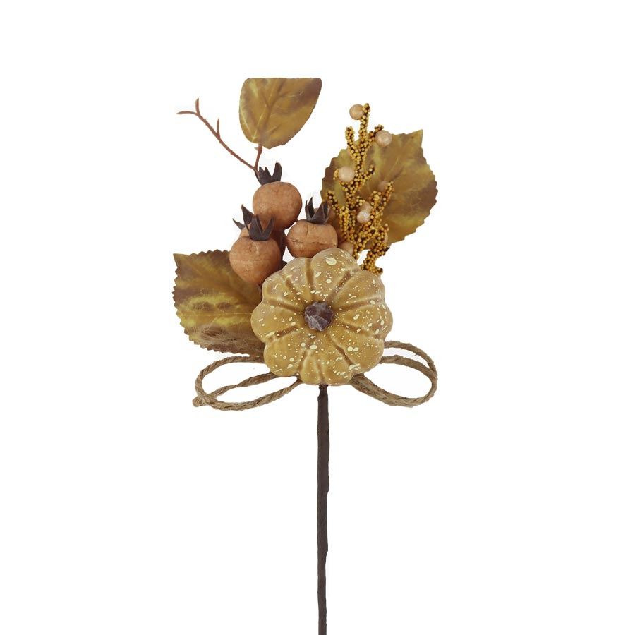 Dekoračná vetvička s tekvicou P2311