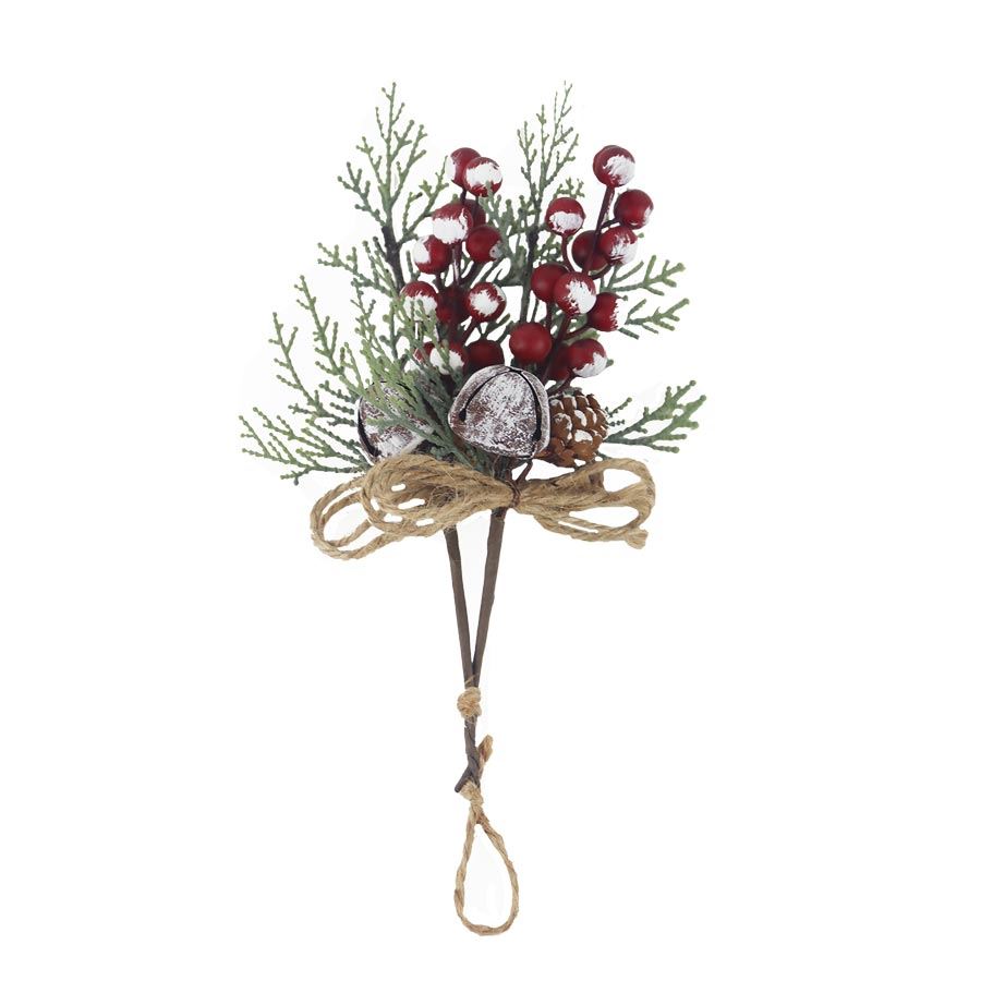 Dekoračná vetva s bobuľami P2323