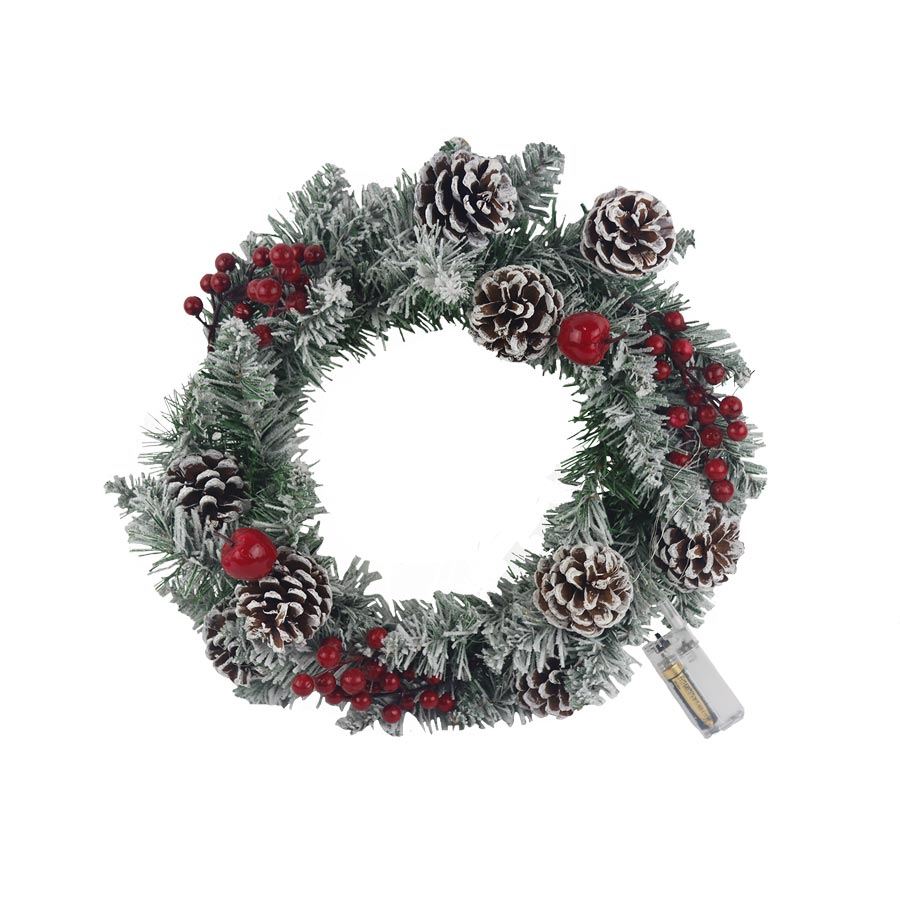 Vianočný veniec s LED P2357/1