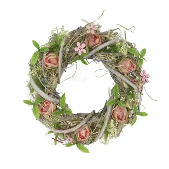 Dekoračný jarný veniec P2393/2