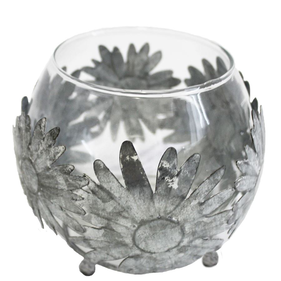 Svietnik s dekoráciou S0036/M