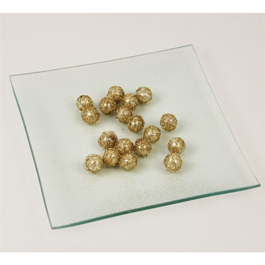 Sklenená tácka dekoračná S0078/2