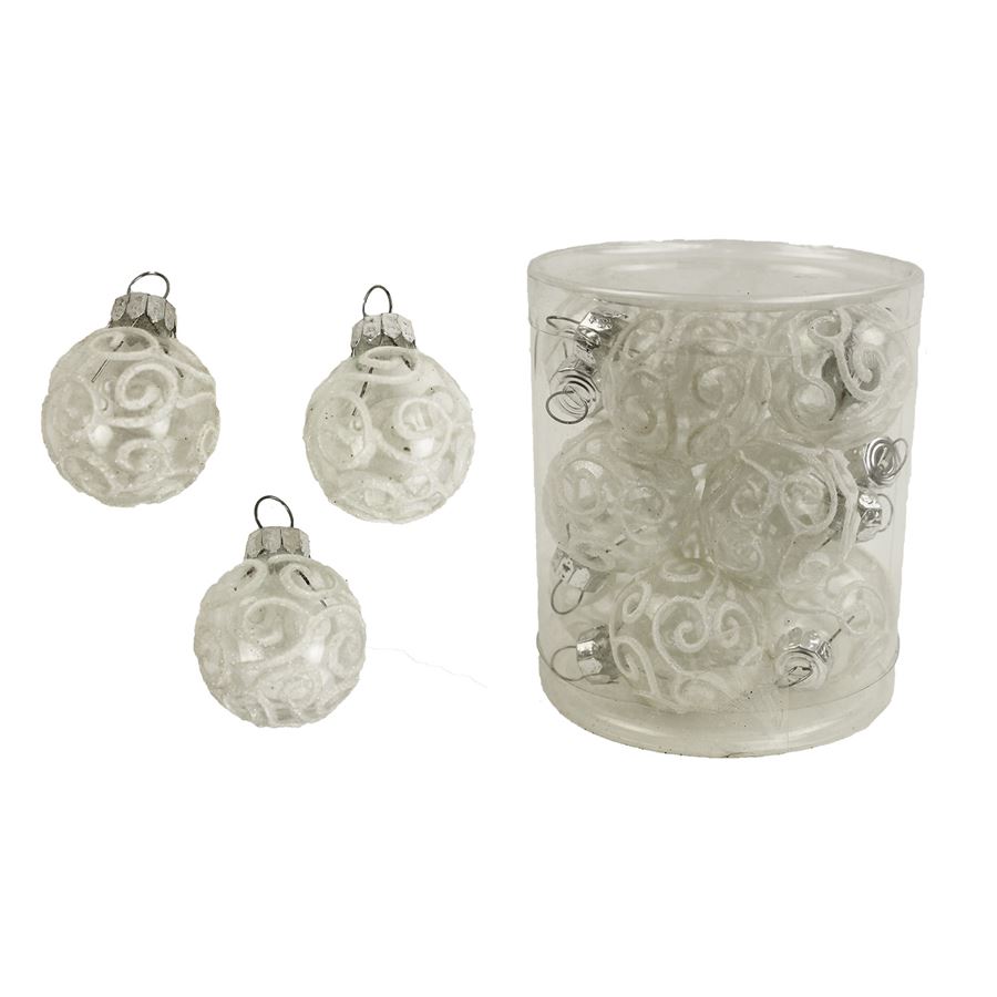 Vianočná ozdoba, sada 12ks