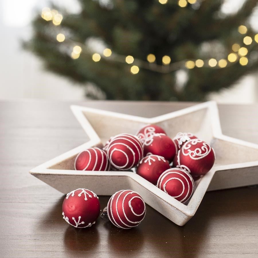 Vianočná ozdoba, 12ks S0326