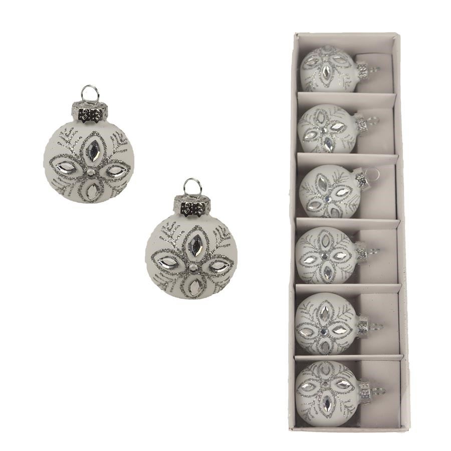 Vianočná ozdoba, 6 ks S0357