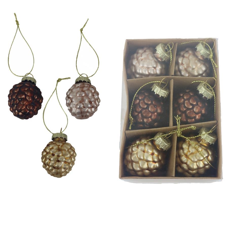 Vianočná ozdoba 6 ks, S0517-18