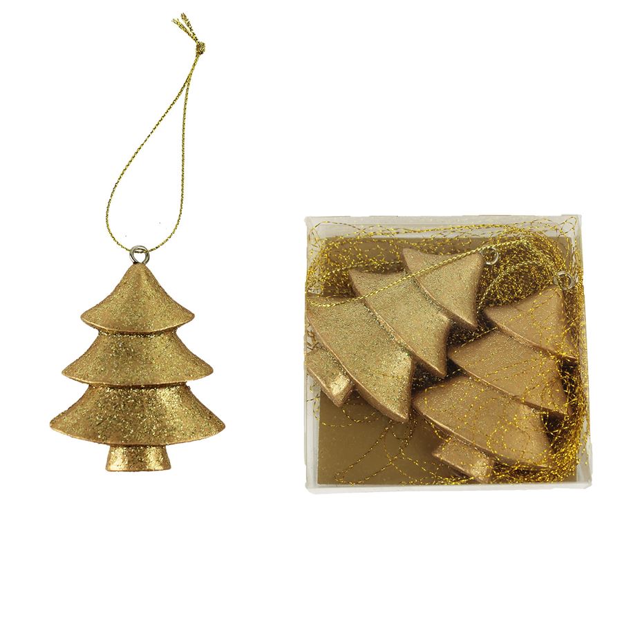 Stromček na zavesenie, 2ks X0820