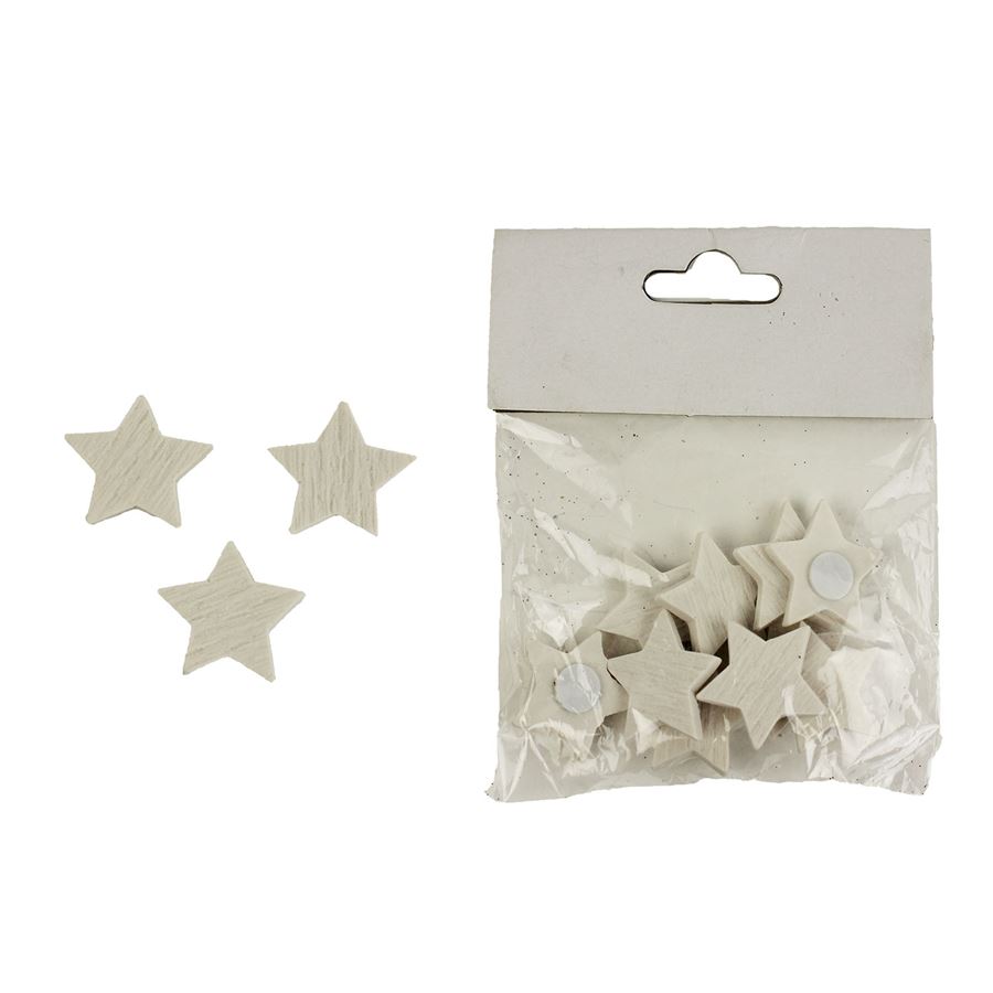 Hviezdičky na nalepenie, 10 ks X1638