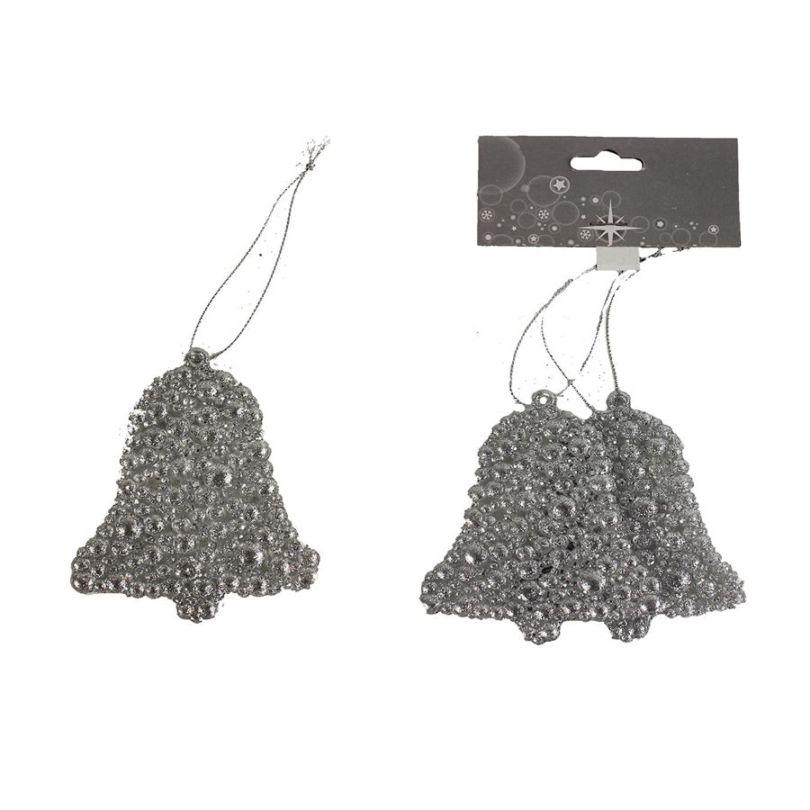 Dekorácia zvonček, 2ks X1649/ST