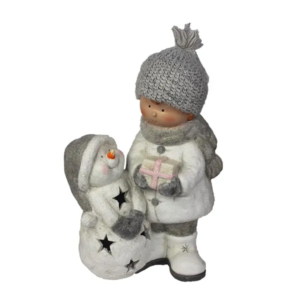 Dieťa so snehuliakom X2636