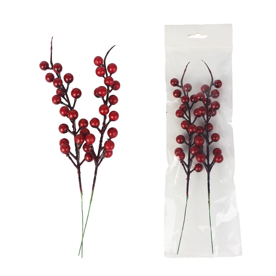 Dekorácia s bobuľami X3097