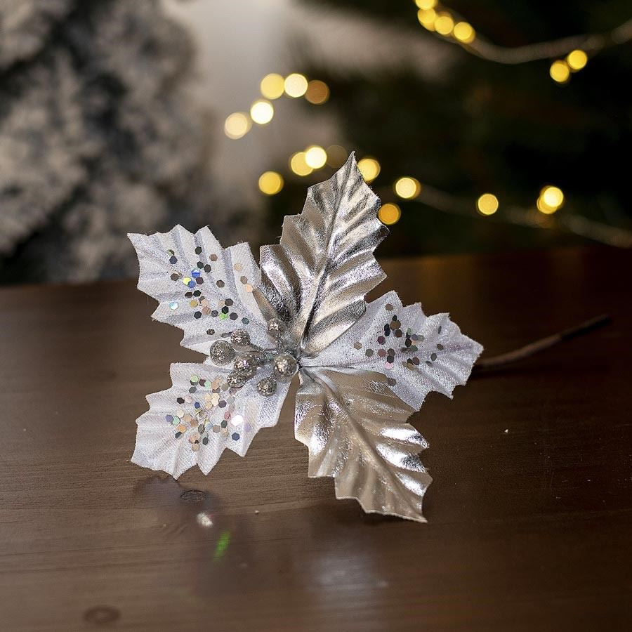 Dekor. kvet 10cm - zápich X3581/1