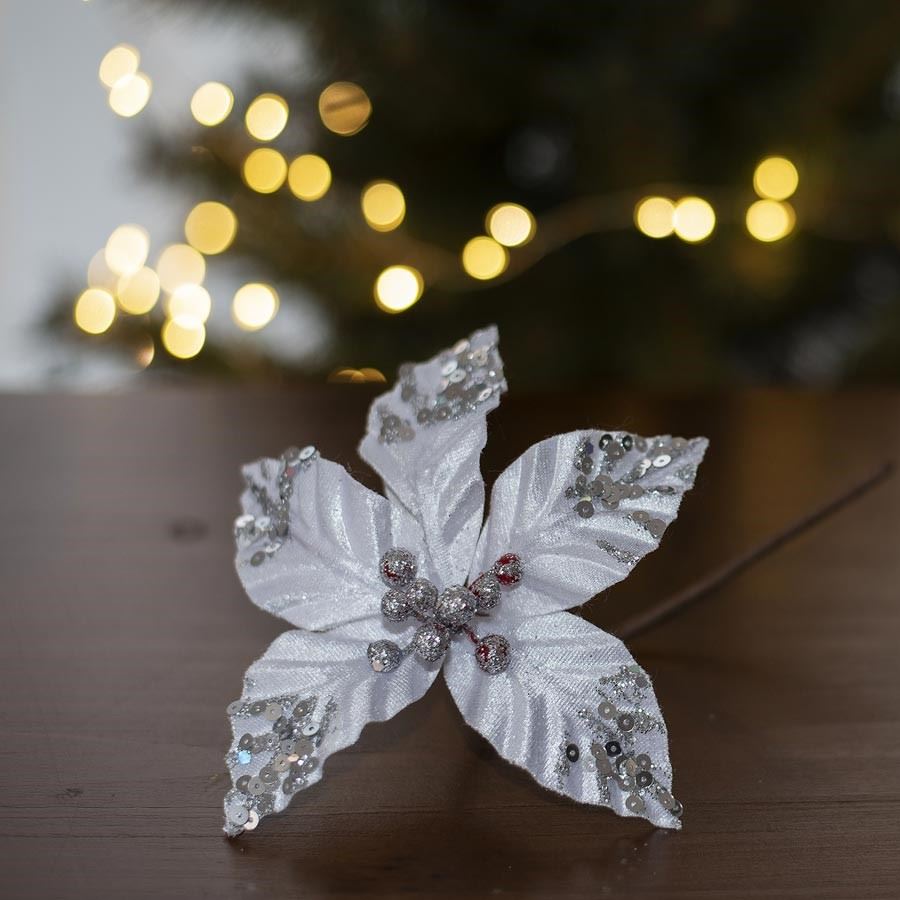 Dekor. kvet 20cm - zápich X3586/3