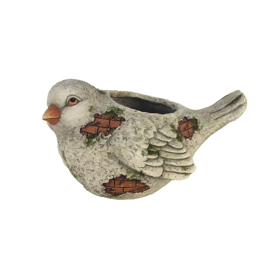 Dekoračný kvetináč vták X3710