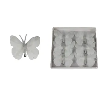 Dekoračný motýľ, 6ks X4971